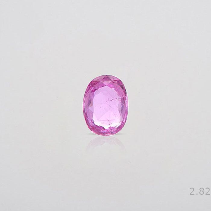 Natural Pink Sapphire Heated