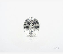 Natural White Sapphire Unheated