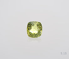 Natural Greenish Yellow Sapphire