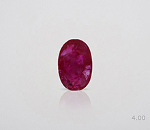 Burmese Unheated Ruby