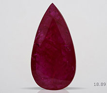 Mozambican Heated Ruby