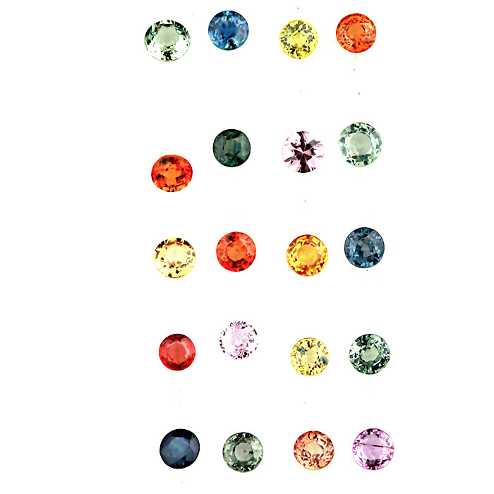 Multi Sapphire Calibrated Lot