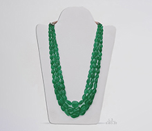 Emerald Tumble Beads