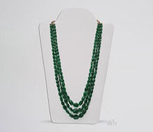 Emerald Oval Beads