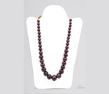 Ruby Rondelle Beads