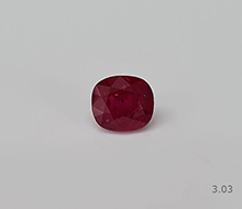 Mozambican Heated Ruby