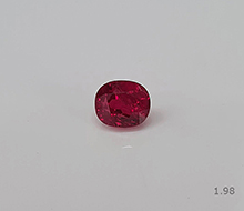Mozambican Heated Ruby