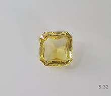 Srilankan Unheated Yellow Sapphire