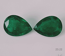 Zambian Emerald Pair