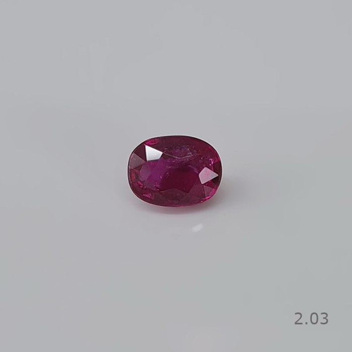 Mozambican Heated Ruby