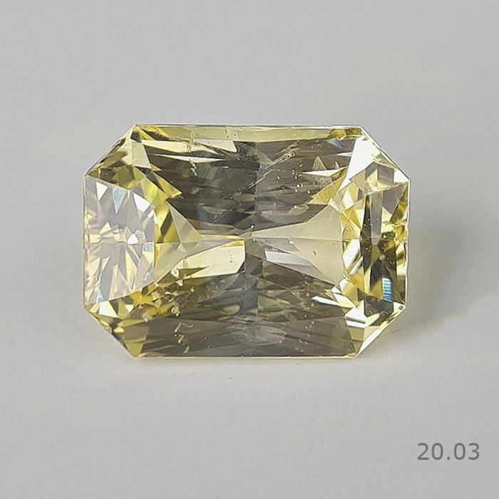 Srilankan Unheated Yellow Sapphire