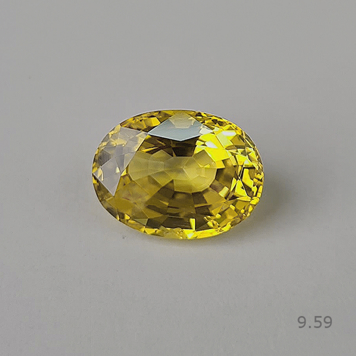 Srilankan Beryllium enhanced Yellow Sapphire