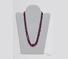 Burmese Ruby Unheated Oval Beads