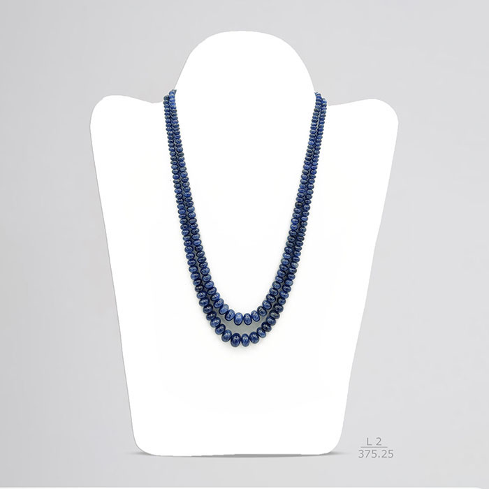 Blue Sapphire Rondelle Beads