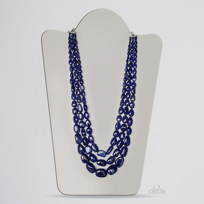 Tanzanite Tumble Beads