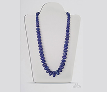 Tanzanite Carving Round Beads