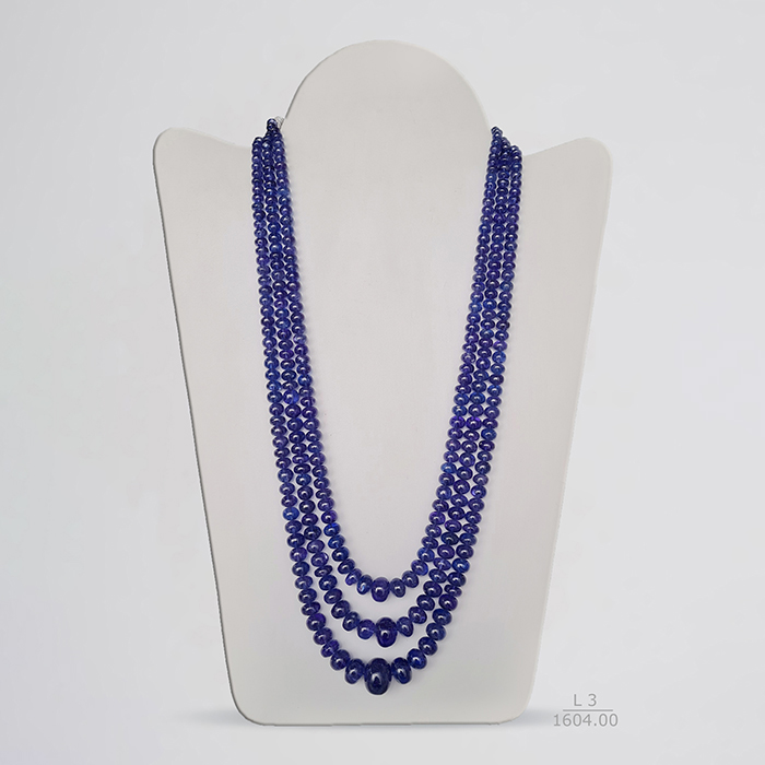 Tanzanite Rondelle Beads