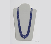 Tanzanite Carving Round Beads