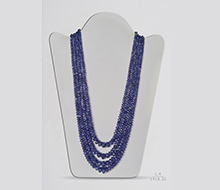 Tanzanite Faceted Rondelle Beads