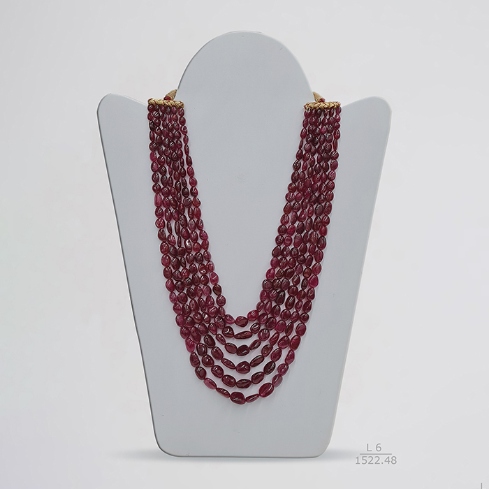 Burmese Spinel Unheated Oval Beads