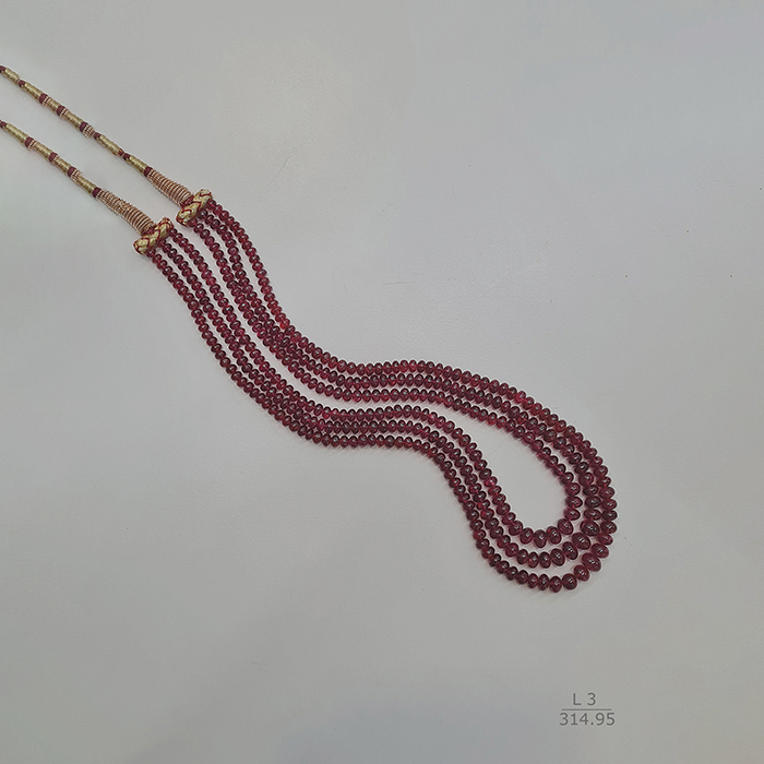 Burmese Spinel Unheated Rondelle Beads