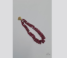 Burmese Spinel Unheated Flat Drop Beads