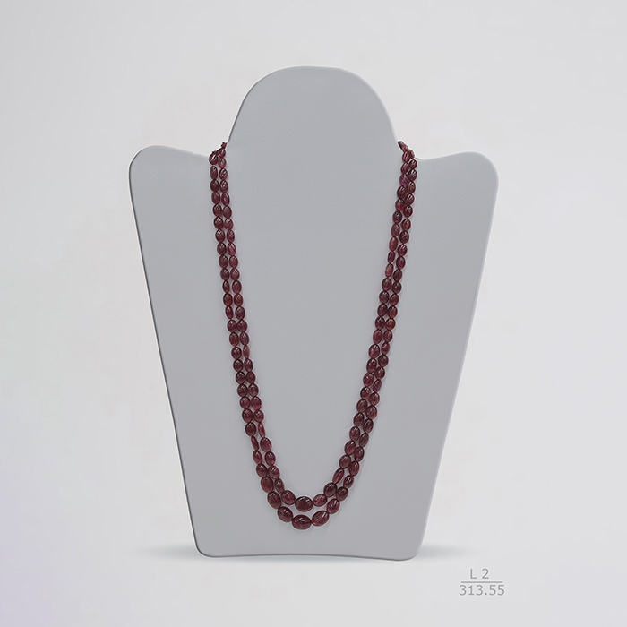 Burmese Spinel Oval Beads