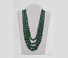 Emerald Tumble Beads