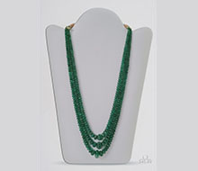 Emerald Carving Rondelle Beads