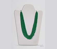 Emerald Faceted Beads