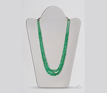Emerald Rondelle Beads