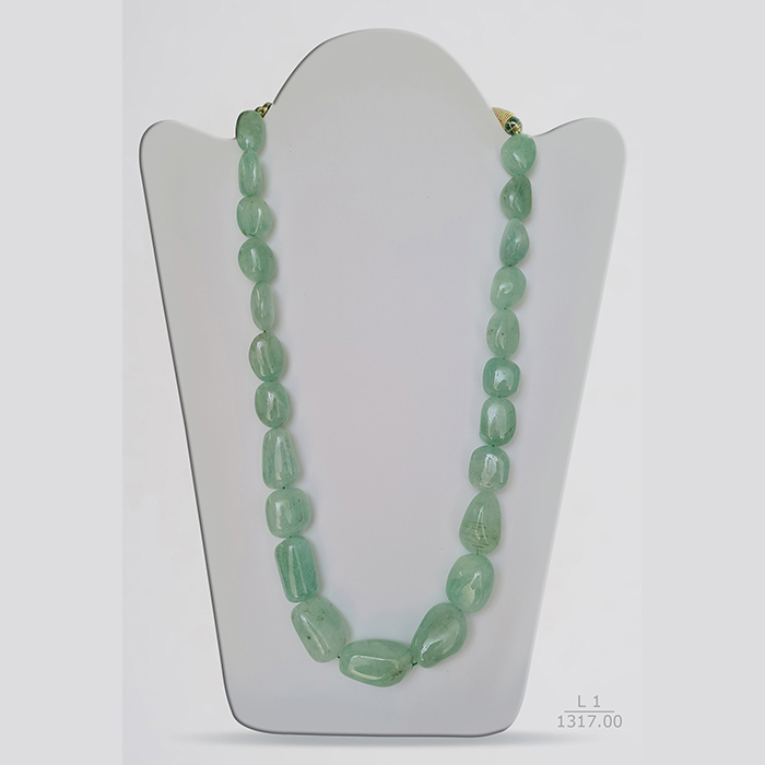 Russian Emerald Tumble Beads