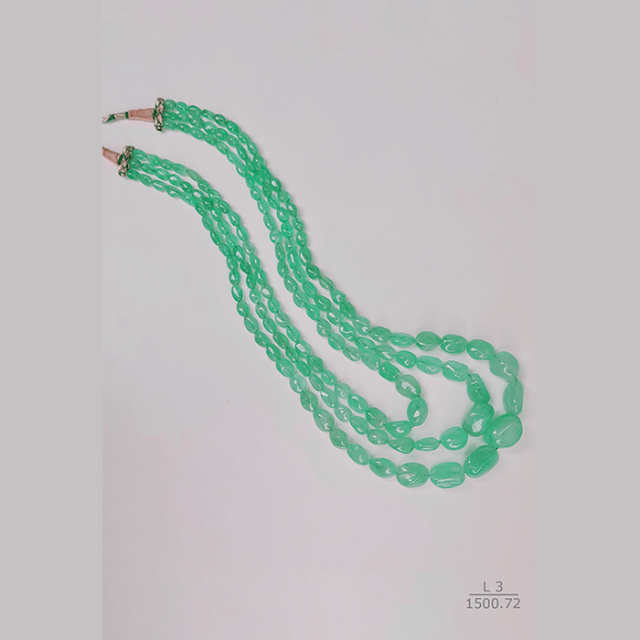 Russian Emerald Tumble Beads