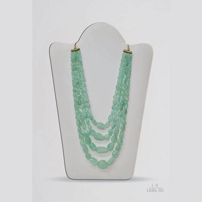 Russian Emerald Tumble Beads