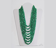 Emerald Tumble Beads