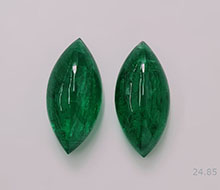 Zambian Emerald Pair