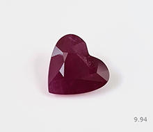Mozambican Heated Ruby