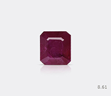 Mozambican Heated Ruby