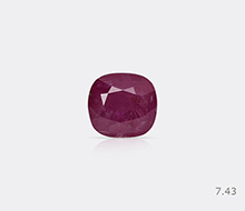Burmese Unheated Ruby