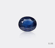 Burmese Unheated Blue Sapphire