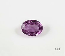 Natural Pink Sapphire Unheated