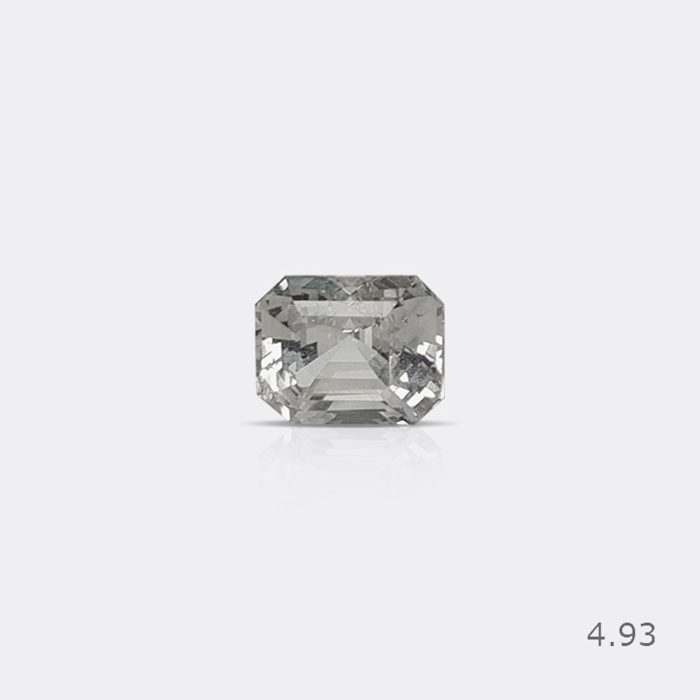 Natural Srilankan White Sapphire Unheated