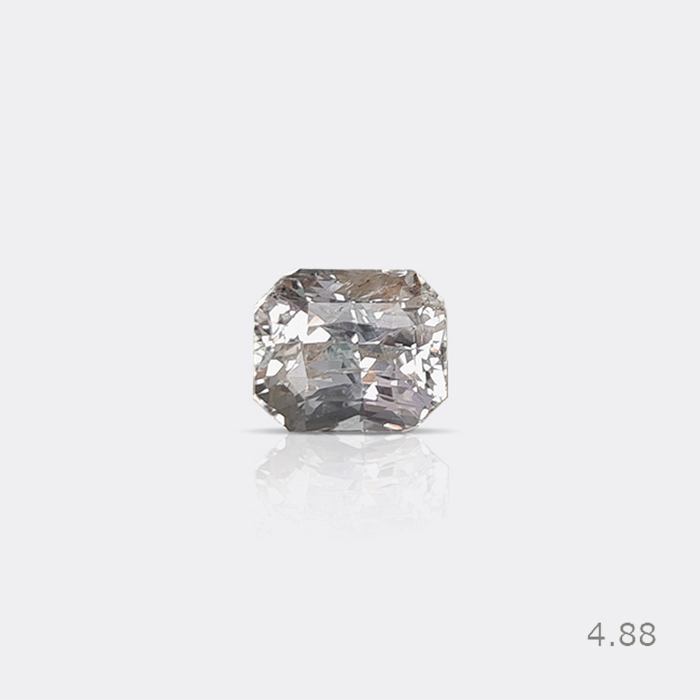 Natural Srilankan White Sapphire Unheated