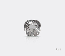Natural Srilankan White Sapphire Unheated