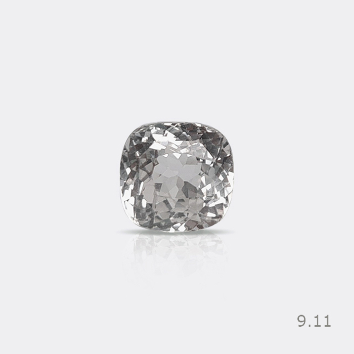 Natural Srilankan White Sapphire Unheated
