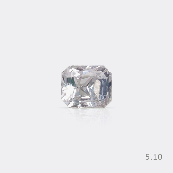 Natural Srilankan White Sapphire Unheated
