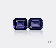 Natural Tanzanite Pair