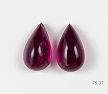 Natural Rubellite Pair