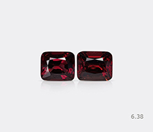 Natural Spinel Pair