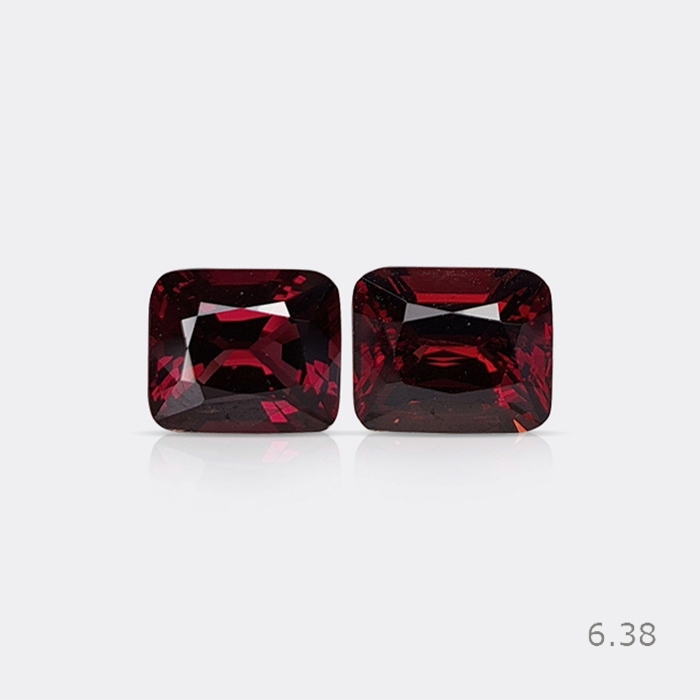 Natural Spinel Pair